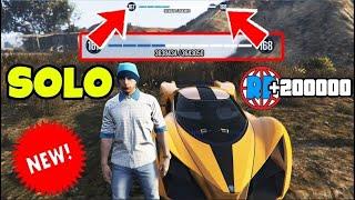 *SOLO* How To Rank Up Fast In Gta 5 Online On All Consoles. Unlimited RP 20000RP Every 4 Min EASY