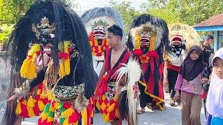 TERBARU  Arak Arakan Barongan Blora Sedekah Bumi Desa Tamanrejo Tunjungan NYARIS DUEL BARONGAN