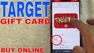   How To Buy A Target Gift Card Online 