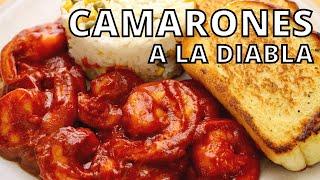 QUICK and EASY Camarones A La Diabla Mexican Deviled Shrimp
