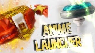 POWER MODIFICATION I made a Anime Launcher in real life BEYBLADE METAL FIGHT