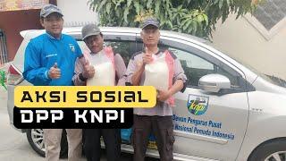 Aksi Sosial DPP KNPI & Polri Masyarakat Terbantu Saat Kenaikan Harga Kebutuhan Pokok