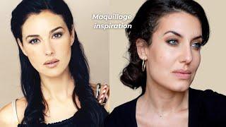 Le maquillage inspiration Monica Bellucci tendance Mob Wife femme fatale...