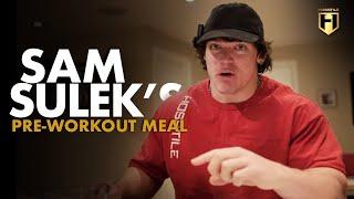 SAM SULEKS PREWORKOUT MEAL WITH THE HOSSTILE TEAM  Sam Sulek Fouad Abiad  HOSSTILE