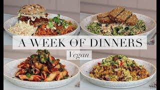 What I Ate for Dinner This Week #1 VeganPlant-based  JessBeautician