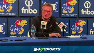 Bill Self reacts to Kansas loss to BYU