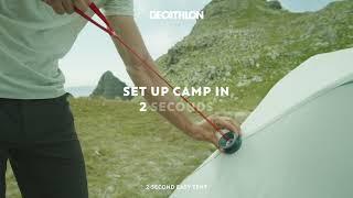 Set up camp in 2 SECONDS  Decathlon