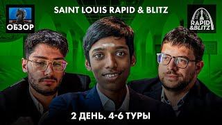  Супертурнир Saint Louis Rapid & Blitz 2024Гранд Чесс Тур 2024Обзор 2 дня