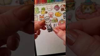 How to make stickers without baking paper️ #shorts #howtomake