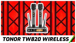 Tonor TW820 Wireless Microphone System  Setup & Review