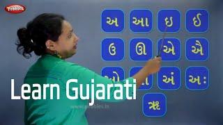 Learn Gujarati Alphabets  Pebbles Gujarati  School Learning Videos