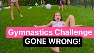 Gymnastics Challenge FAIL Who gets hurt?