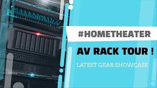 Home Theater Tour AV Rack 2020  Pioneer Sanus AV Rack Klipsch Speakers LIFX PLEX WiFI Linksys Setup