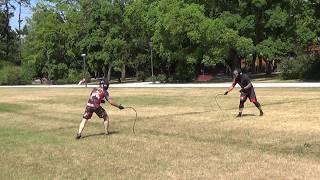 Whip Sparring 2 - 10 June 2018 Sopot - Poland - bullwhip 8ft