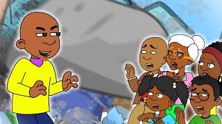 Little Bill Destroys His House With The Giant RockGrounded