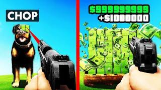 Everything I SHOOT Becomes MONEY In GTA 5