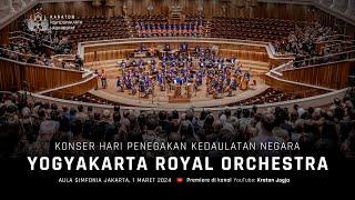 SIARAN TUNDA Konser Hari Penegakan Kedaulatan Negara - Yogyakarta Royal Orchestra 2024