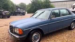 Mercedes W123 200 Manual 1982 44k - Bradley James Classics