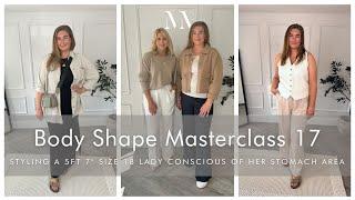 Body Shape Masterclass 17 Styling a UK Size 18 5ft 7 Age 30.