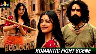 Mamta Mohan Das Romantic Fight Scene  Rudrangi  Vimala Raman  Latest Kannada Dubbed Movie Scenes