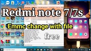 Redmi note 77s emmc change