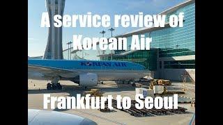 Service Review Korean Air - Frankfurt to Seoul Prestige Suits