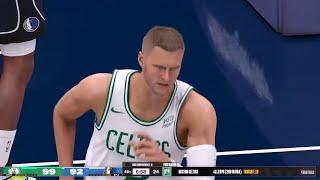 NBA 2K24 Finals Mode  MAVERICKS VS CELTICS FULL GAME 3  Ultra PS5 Simulation