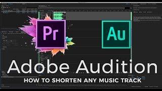 SHORTENEXTEND MUSIC Automatically  Adobe Audition 2017  2 Min Tutorial  Editing Made Easy Ep.5