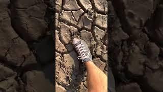 Navy Converse in some real sticky mud.