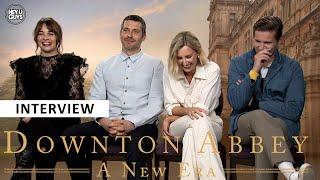 Downton Abbey A New Era - Laura Carmichael Allen Leech Tuppence Middleton & Robert James Collier