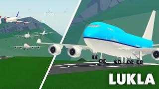 HUGE Planes VS. LUKLA Airport in PTFS Roblox