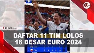 AUSTRIA TAKLUKKAN BELANDA 3-2 LOLOS 16 BESAR  U-NEWS