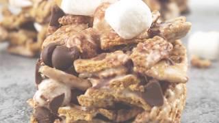 Golden Graham Smores Bars