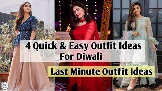 Last minute diwali outfits  Diwali outfit ideas  Diwali outfits 2021