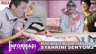 Reino Barack Telaten Belajar Ganti Popok Baby Syahrini Senyum - Senyum