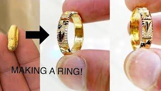 New Design Ladies 22k Gold Ring Making  How it’s made  4K Video  Jewelry Making