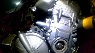 Honda CB600 Hornet регулировка клапанов синхронизация карбюраторов разборка и сборка всего механизм