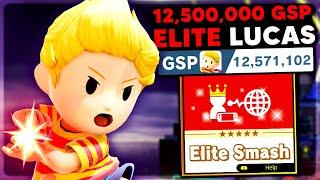 This is what a 12500000 GSP Lucas looks like in Elite Smash