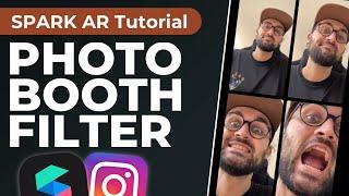 Photo Booth Filter   Spark AR Studio Tutorial - Create your own Instagram Filter