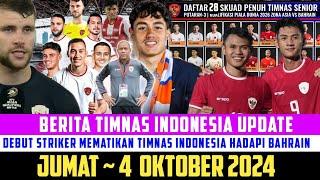 TOPBerita timnas Indonesia hari ini Jumat 4-oktober-2024Berita Timnas Indonesia terbaru