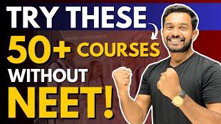 YOU CAN TRY THESE 50+ COURSES WITHOUT NEET  FARMAN SIR  CHALK TALK