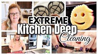 *EXTREME* KITCHEN DEEP CLEANING  CLEANING TIPS AND TRICKS  MOM TO MOMS