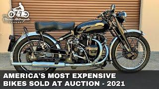 USAs Top 10 Most Expensive Motorcycles Sold At Auction In 2021