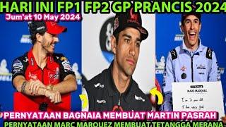 PARAHPERNYATAAN MARQUEZ BAGNAIA MARTIN PASRAHMOTOGP PRANCIS 2024