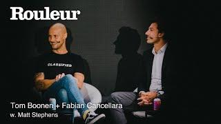 Legends of the cobbled classics Tom Boonen and Fabian Cancellara  Rouleur Live 2022