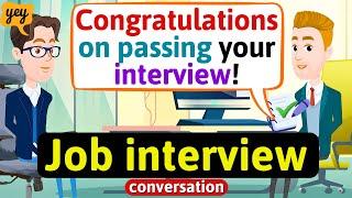 Job interview in English Practice English Conversation Improve English Speaking Skills Everyday