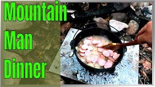 MOUNTAIN MAN DINNER  EASY SAUSAGE AND POTATOES
