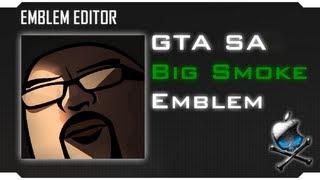 Black Ops 2 - Big Smoke GTA SA Emblem Tutorial