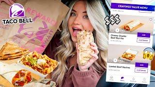 I Tried EVERY ITEM On The NEW TACO BELL VALUE MENU