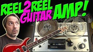 Converting a JUNK Tape Recorder into Guitar Amp - UPCYCLED MAGIC